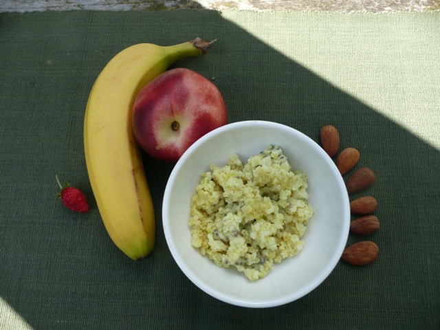Millet breakfast porridge